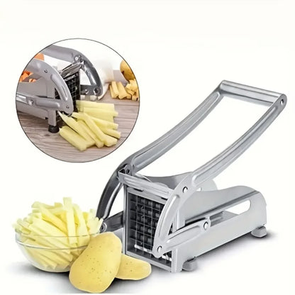 RVS Groentesnijder Set - Multifunctionele Frietsnijder en Aardappelsnijder