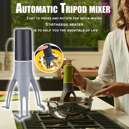 Automatische Driehoek Garde - Elektrische Mixer op Batterijen