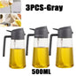 2-in-1 Olie Spray Fles 500ml - Spuit en Giet Functie voor Koken