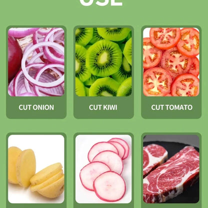 RVS Uiensnijder met Houder - Moeiteloos Uien en Aardappelen Snijden
