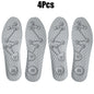 Inlegzolen Voet Acupressuur Inlegzool Heren Dames Zacht Ademend Sport Pads Zacht Zweetabsorberend Deodorant Hardloop Inlegzolen