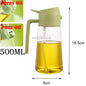 2-in-1 Olie Spray Fles 500ml - Spuit en Giet Functie voor Koken