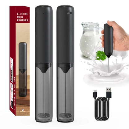 Elektrische Melkopschuimer Oplaadbaar - USB-C Handheld Mixer