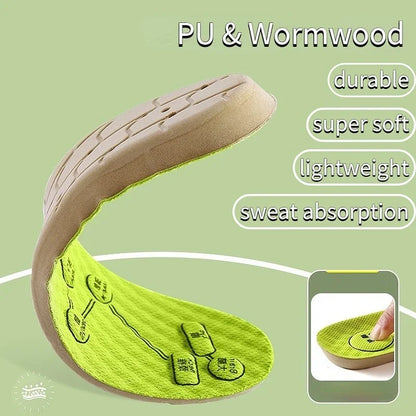 Inlegzolen Voet Acupressuur Inlegzool Heren Dames Zacht Ademend Sport Pads Zacht Zweetabsorberend Deodorant Hardloop Inlegzolen